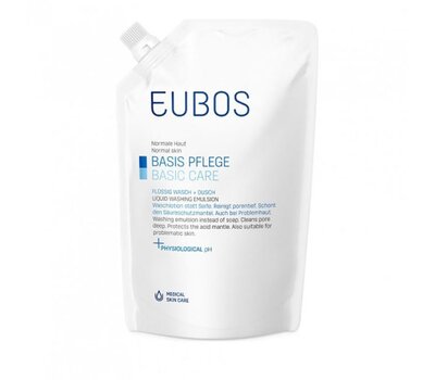  EUBOS Refill Blue, Υγρό Καθαρισμού αντί Σαπουνιού Χωρίς Άρωμα, Ανταλλακτικό 400 ml, fig. 1 