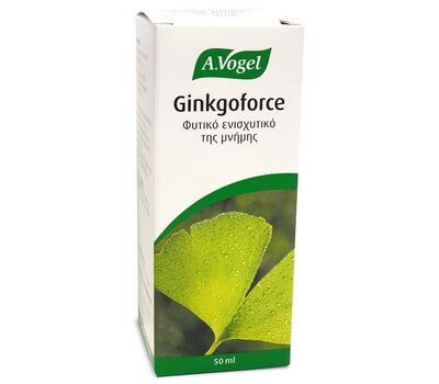  A.VOGEL Ginkgoforce (Geriaforce) 50ml Βάμμα Από Ginkgo biloba - Φυτικό ενισχυτικό της μνήμης 50ml, fig. 1 