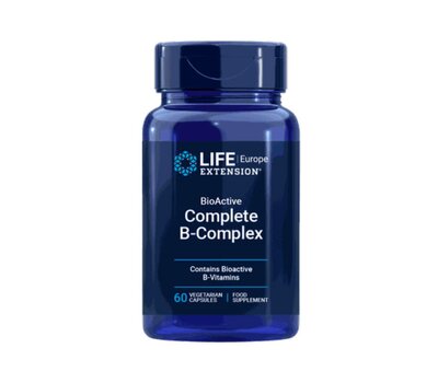  Life Extension Complete B-Complex Βιταμίνες Β για Ομαλή Λειτουργία του Μεταβολισμού 60 Κάψουλες, fig. 1 