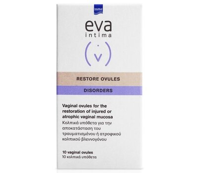  Intermed Eva Restore Ovules Κολπικά υπόθετα με υαλουρονικό οξύ, fig. 1 