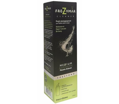  FREZYDERM Frezymar Cleaner Medium Hypertonic, Ρινικό Αποσυμφορητικό για Ενήλικες & Παιδιά από 6 Ετών 120ml, fig. 1 