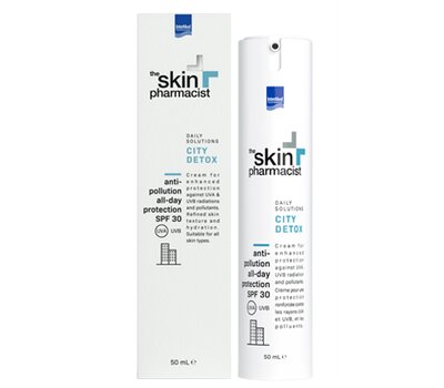  INTERMED The Skin Pharmacist City Detox Anti Pollution All Day Protection Spf 30 50ml, fig. 1 