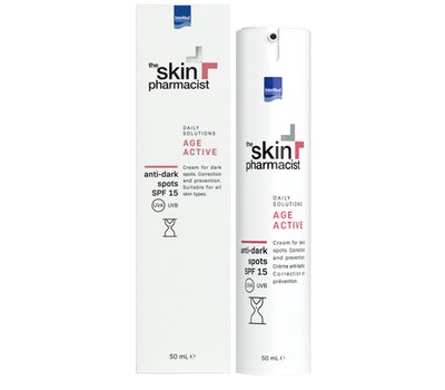  INTERMED The Skin Pharmacist Αge Active Anti-Dark Spots SPF15 Κρέμα για τις Δυσχρωμίες & τις Πανάδες, 50ml, fig. 1 