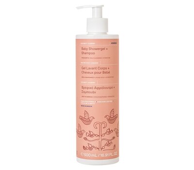  KORRES Baby Showergel & Shampoo 500ml (Βρεφικό Αφρόλουτρο & Σαμπουάν), fig. 1 