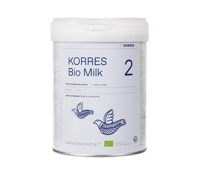  KORRES Bio Milk 2 400gr (Βιολογικό Αγελαδινό Γάλα για Βρέφη 6-12 μηνών), fig. 1 