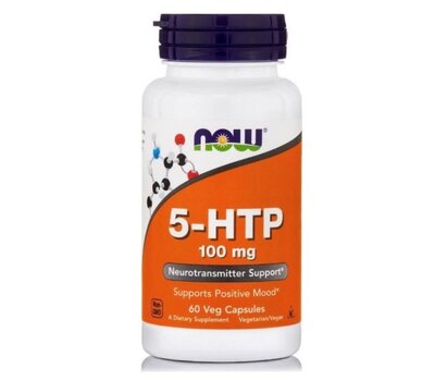  NOW FOODS 5-HTP 100mg 60 caps, fig. 1 