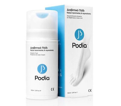  PODIA Diabetic Foot Cream , Κρέμα προστασίας & περιποίησης διαβητικού ποδιού 100ml, fig. 1 