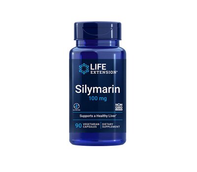  Life Extension Silymarin 100mg Προστασία του Συκωτιού 90 Κάψουλες, fig. 1 
