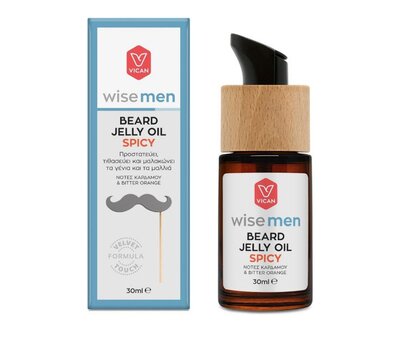  VICAN Wise Men Beard Jelly Oil Spicy 30 ml, fig. 1 
