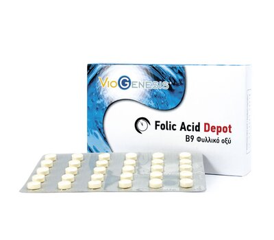  VIOGENESIS Folic Acid 600mg Depot 90 tabs, fig. 1 