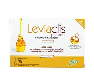 ABOCA Leviaclis Pediatric Μικροκλύσμα με Promelaxin για Παιδιά, 6x5gr, fig. 1 