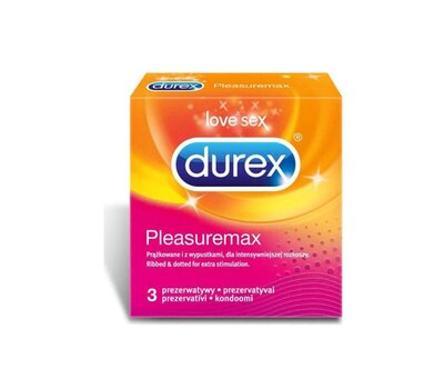 DUREX Προφυλακτικά PleasureMax 3 τεμάχια, fig. 1 