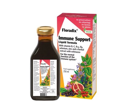  POWER HEALTH Floradix Immune Support Liquid Formula Συμπλήρωμα Διατροφής για Ενίσχυση του Ανοσοποιητικού, 250ml, fig. 1 