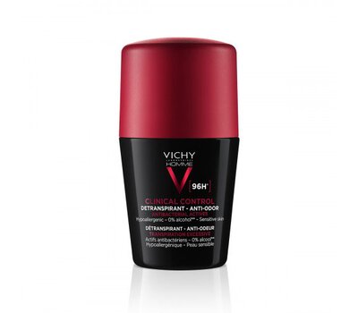  VICHY Homme Clinical Control 96H Antitranspirant Anti Odor Roll-On 50ml, fig. 1 