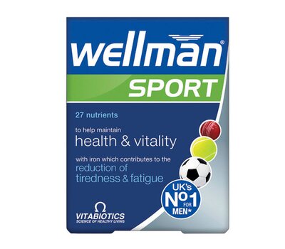  VITABIOTICS Wellman Sport Συμπλήρωμα Ειδικά Σχεδιασμένο για Άνδρες που Άθλούνται 30Tabs, fig. 1 