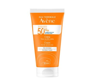  AVENE Cream SPF50+ Αντιηλιακή Κρέμα Προσώπου για Ξηρό/ Πολύ Ξηρό Δέρμα, 50ml, fig. 1 