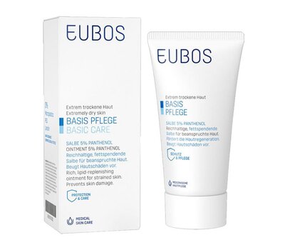  EUBOS Salbe Panthenol 5% Πλούσια Αλοιφή για την Περιποίηση & Προστασία του Ταλαιπωρημένου Δέρματος, 75ml, fig. 1 