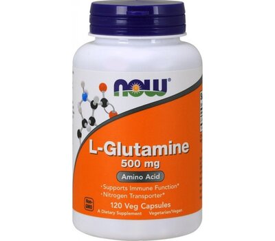  NOW FOODS L-Glutamine 500mg 120vcaps, fig. 1 