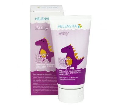  HELENVITA Baby Nappy Rash Cream Κρέμα για την καθημερινή προστασία από ερεθισμούς & συγκάματα, 150ml, fig. 1 
