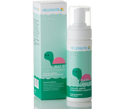  HELENVITA Baby Body Bath Soft Foam Απαλός Αφρός Καθαρισμού Σώματος 150ml, fig. 1 
