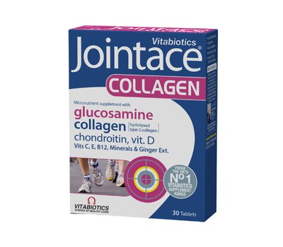  VITABIOTICS Jointace Collagen Γλυκοσαμίνη, Χονδροϊτίνη, Κολλαγόνο 30Tabs, fig. 1 