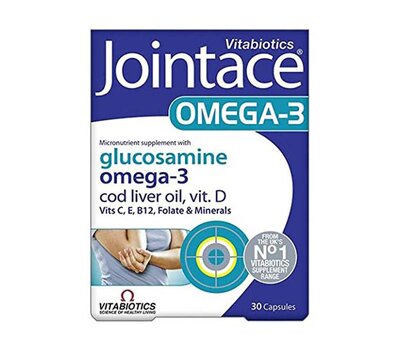  VITABIOTICS Jointace Omega-3 Γλυκοσαμίνη, Ωμέγα-3 λιπαρά οξέα 30 Caps, fig. 1 