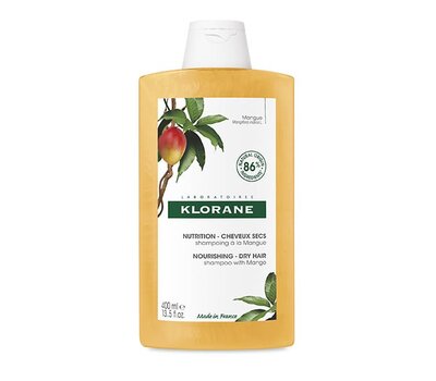  KLORANE Mangue Nourishing Dry Hair Shampoo Σαμπουάν για Ξηρά Μαλλιά με Μάνγκο, 400ml, fig. 1 