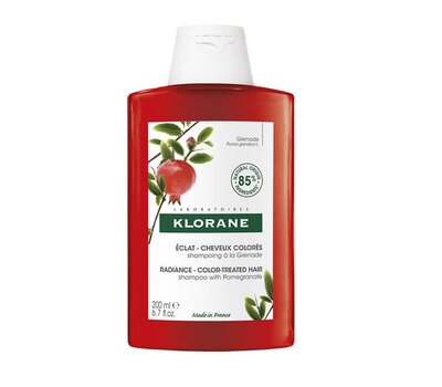  KLORANE Shampoo with Pomegranate Σαμπουάν για Βαμμένα Μαλλιά με Εκχύλισμα Ροδιού BIO, 200ml, fig. 1 