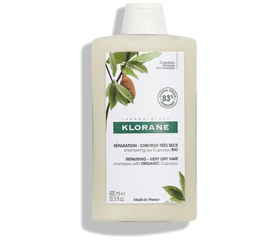  KLORANE Shampoo With Cupuacu Σαμπουάν Θρέψης & Επανόρθωσης για Πολύ Ξηρά Μαλλιά Με Βούτυρο Cupuacu, 400ml, fig. 1 