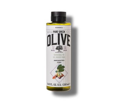  KORRES Pure Greek Olive Αφρόλουτρο Σύκο 250ml, fig. 1 