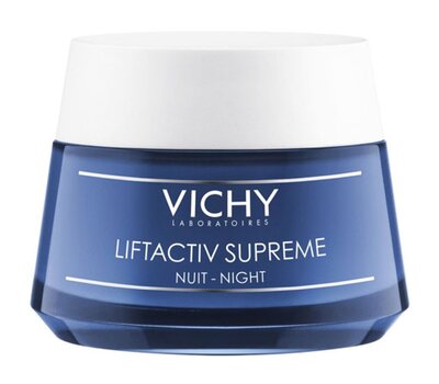  VICHY Liftactiv Supreme Αντιρυτιδική - Συσφικτική Κρέμα Προσώπου Νύχτας, 50ml, fig. 1 