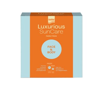  INTERMED Luxurious Πακέτο Υψηλής Προστασίας Face Cream SPF50 75ml & Sunscreen Cream SPF50 200ml, fig. 1 