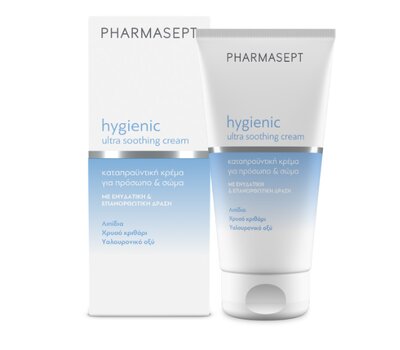 PHARMASEPT Hygienic Ultra Soothing Cream Καταπραϋντική Κρέμα για Πρόσωπο & Σώμα, 150ml, fig. 1 