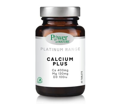  POWER HEALTH Platinum Range Calcium Plus Ασβέστιο, Μαγνήσιο, Βιταμίνη D3 30Caps, fig. 1 