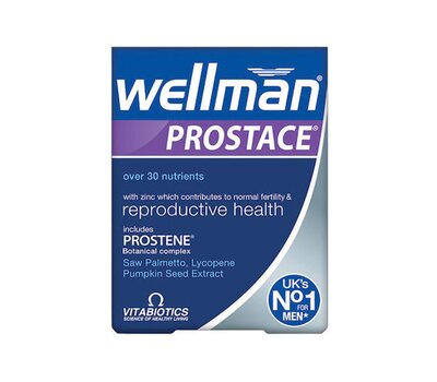  VITABIOTICS Wellman Prostace Συμπλήρωμα για την Υγεία του Προστάτη 60Tabs, fig. 1 