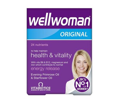  VITABIOTICS Wellwoman Original Πολυβιταμινούχο Συμπλήρωμα Ειδικά Σχεδιασμένο για την Γυναίκα 30Tabs, fig. 1 