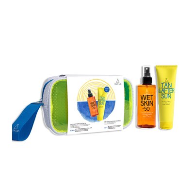  YOUTH LAB Set Wet Skin Sun Protection SPF50 Dry Touch Tanning Oil 200ml + Δώρο Tan & After Sun Gel Cream For Face & Body 150ml, fig. 1 