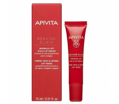  APIVITA Beevine Elixir Αντιρυτιδική Κρέμα Lifting Για Τα Μάτια & Τα Χείλη 15ml, fig. 1 
