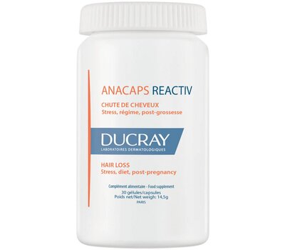  DUCRAY Anacaps Reactiv κατά της Αντιδραστικής Τριχόπτωσης, 30 Κάψουλες, fig. 1 