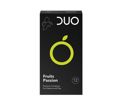  DUO Προφυλακτικά Fruits Passion 12τμχ, fig. 1 