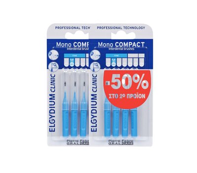  ELGYDIUM Μεσοδόντια Βουρτσάκια Monocompact Blue 0.4 (-50% στο Δεύτερο Προϊόν), fig. 1 