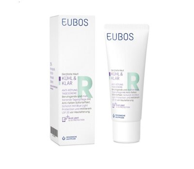  EUBOS Cool & Calm Redness Relieving Day Cream SPF20, Καταπραϋντική Κρέμα Ημέρας για την Ερυθρότητα - 40ml, fig. 1 
