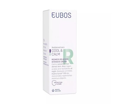  EUBOS Cool & Calm Redness Relieving Intensive Cream, Καταπραϋντική Κρέμα Νύχτας για την Ερυθρότητα - 30ml, fig. 1 