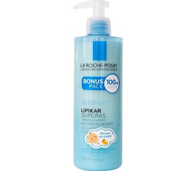  LA ROCHE - POSAY Lipikar Surgras Cream Wash Συμπυκνωμένη Κρέμα Για Ντους Κατά Της Ξηρότητας, 400ml, fig. 1 