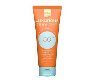 INTERMED Luxurious Sun Care Face Cream Αντηλιακή Κρέμα Προσώπου SPF50, 75ml, fig. 1 