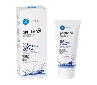  PANTHENOL Extra Skin Soothing Cream Κρέμα για Ήπια Ηλιακά Εγκαύματα, 100ml, fig. 1 