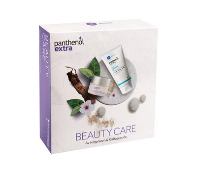  PANTHENOL Extra Promo Beauty Care Face & Eye Cream 50ml & Face Cleansing Gel Ζελέ Καθαρισμού Προσώπου 150ml, fig. 1 