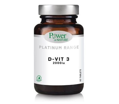  POWER HEALTH Platinum Range D-vit 3 2.000iu 60caps, fig. 1 