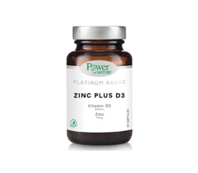  POWER HEALTH Platinum Range Zinc Plus D3 30 Caps, fig. 1 