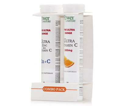  POWER HEALTH 1+1 Promo Ultra Zinc Plus C (20eff.tabs) & Ultra Vitamin C 500mg (20eff.tabs), fig. 1 